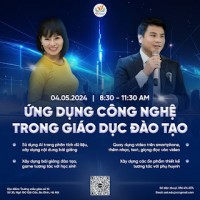 Đào tạo ứng dụng công nghệ số trong giáo dục